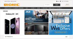 Desktop Screenshot of bionic.com.cy