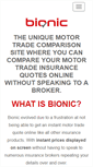 Mobile Screenshot of bionic.co.uk