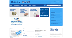 Desktop Screenshot of bionic.es